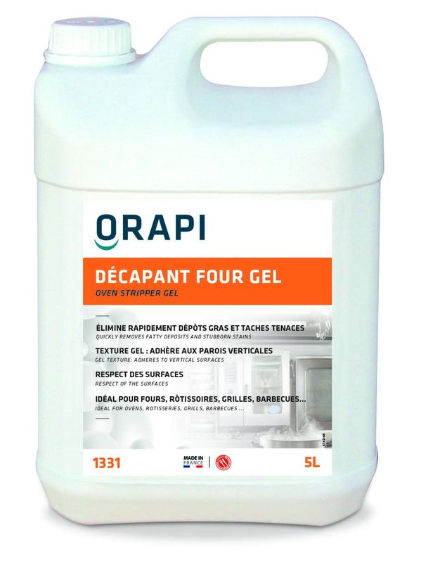 Gel décapant nettoyant Four - ORLAV - HYDRACHIM - 5L - Décapant